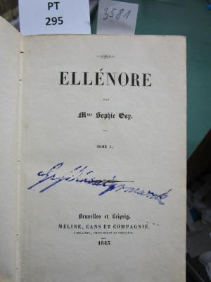  Ellénore (1843)