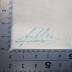 - (Leo, Friedrich August), Stempel: Autogramm, Name; 'fr A Leo'. 