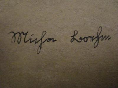  Hawa Naschira! (Auf, Laßt uns singen!) : Liederbuch für Unterricht, Bund und Haus (1935);- (Boehm, Micha), Von Hand: Autogramm, Name; 'Micha Boehm'. 