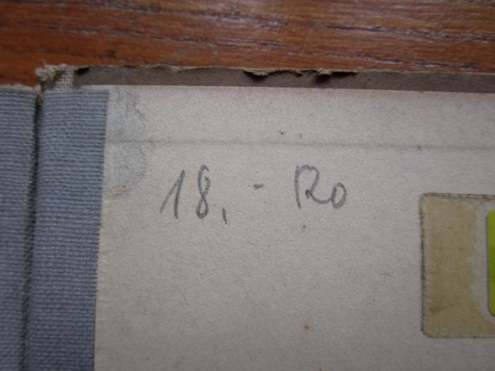 DB 193 x: Die Holzschnitte des Hans Baldung Grien ([1924]);- (unbekannt), Von Hand: Preis; '18. - Ro'. 