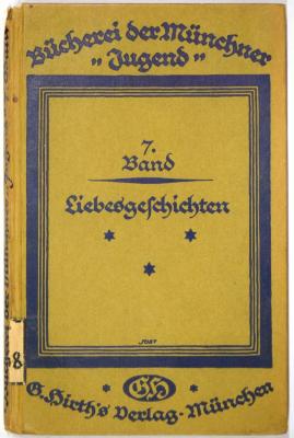 Z 4068 : Liebesgeschichten.  (1919)