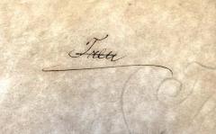 - (Treu[?], [...]), Von Hand: Name; 'Treu[?]'. 