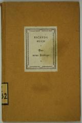 Z 4032 : Der neue Heilige. Novellen. (1924)