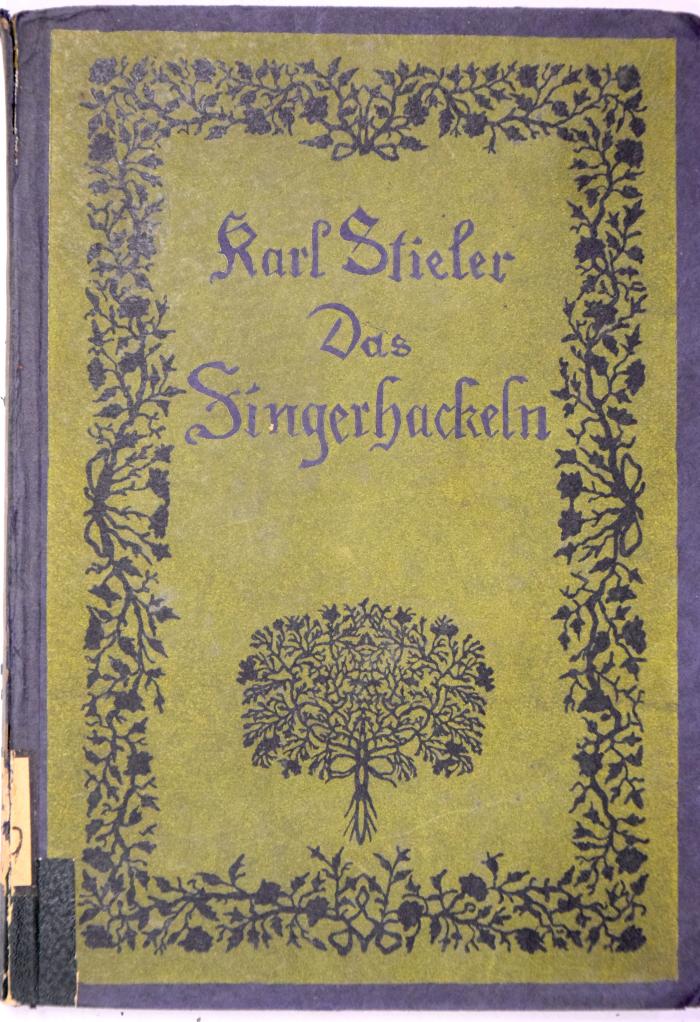 Z 3109 : Das Fingerhackeln. Eine Prosa-Auswahl. (1916)