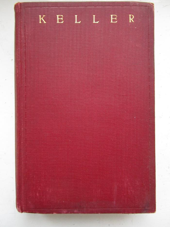  Der grüne Heinrich : Roman in vier Teilen ; T. 1-3 ([1921])