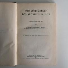 BC 4920 B452 : Der Epheserbrief des Apostels Paulus (1908)