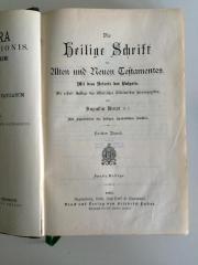 Ab 3.1 Arn-3_2 : Die heilige Schrift des Alten und Neuen Testamentes. Mit dem Urtexte der Vulgata. 3. Band. (1903)