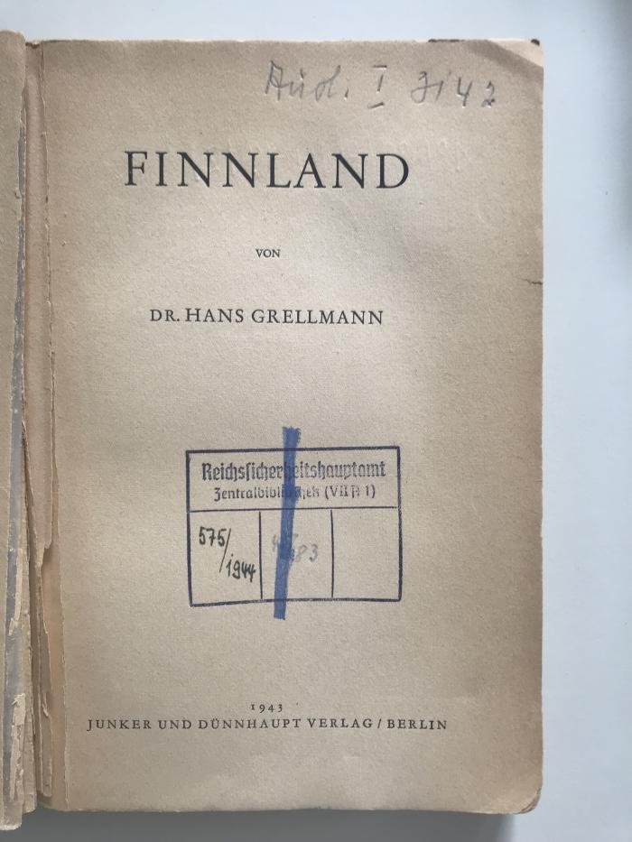 18/80/41449(2) : Finnland (1943)