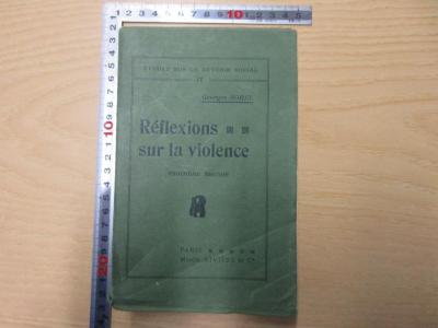 CC 7910 S 713 (3) : Réflexions sur la violence. (1912)