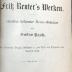 Bs 690 Reut 9/2 b : Wahrheit und Dichtung in Fritz Reuter's Werken : Urbilder bekannter Reuter-Gestalten. (1895)