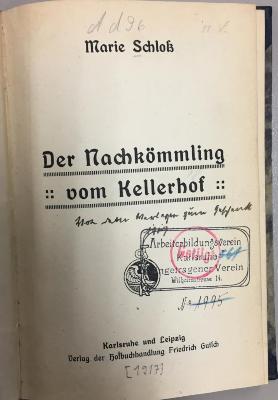 O42A649 : Der Nachkömmling vom Kellerhof (1917)