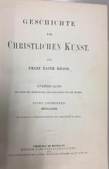 42B31,2,1 : Geschichte der christlichen Kunst : [in 2 Bänden]. - Bd. 2, Abth. 1. Mittelalter (1897)