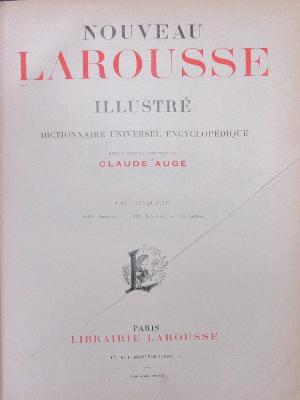 43B433,5 : Nouveau Larousse illustré : dictionnaire universel encyclopédique. - 5. H - Meld (1902)