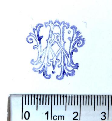 - (H., W. / A., W. / W., A.), Stempel: Monogramm; 'W H[?] / H W[?] / W A[?]'.  (Prototyp)