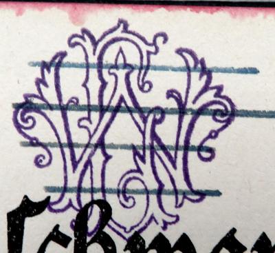 - (W., L. / L., W.), Stempel: Monogramm; 'W L / L W[?]'. 