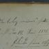 - (Bonnin, Julie), Von Hand: Notiz; 'Der Sterbetag meines seligen Onkels ist der 14. Juni 1881. Morgens 11 Uhr 
Friede seiner Asche!'. 