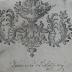 - (Liditzky, Johann Baptist), Von Hand: Exlibris, Name; 'Joannes' Liditzký.'. 