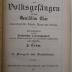  Sammlung von Volksgesängen für den Gemischten Chor : Liederbuch für Schule, Haus und Verein (1899)