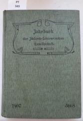  Jahrbuch der Jüdisch-Literarischen Gesellschaft. 1907 5668. (1907)