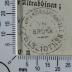 - (K. K. Oberrealschule in Brünn Bibliothek), Stempel: Exlibris, Name; 'K. K. Oberrealschule in Brünn  
Bibliothek'. 