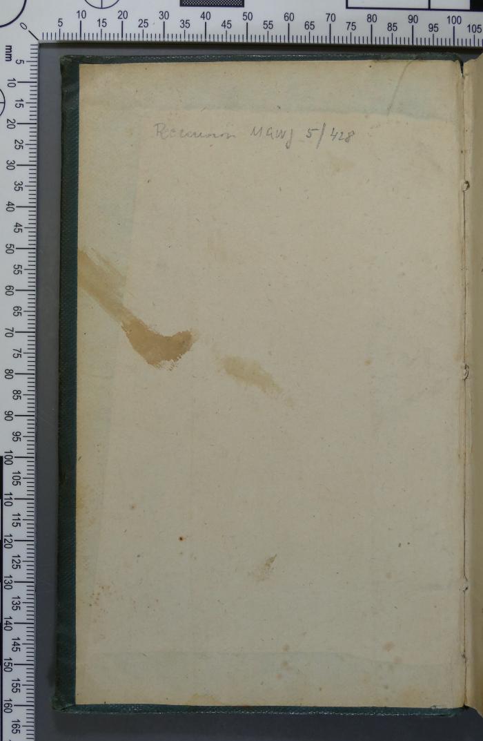 -, Von Hand: Notiz; 'Rezension MGWJ 5/428'