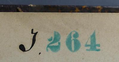 - (Lese- und Redehalle jüdischer Hochschüler in Prag), Stempel: Signatur; 'J. 264'. 