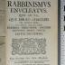 492.45 DANZ : Medaqdēq sive Compendium grammaticae Ebraeo-Chaldaicae  (1751)