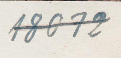 - (NSDAP-Gauarchiv und -museum Südhannover-Braunschweig), Von Hand: Signatur; '18072'. 