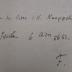 - (Rieger, Max), Von Hand: Widmung, Name, Datum, Ortsangabe; 'Für mich an die [xxx] [x]. [x]. Kneppchen Rieger. Breslau 6 Adar 5653 (=22.02.1893). F.'. 