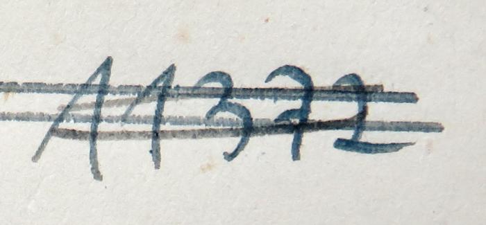 - (NSDAP-Gauarchiv und -museum Südhannover-Braunschweig), Von Hand: Signatur; '11372'. 