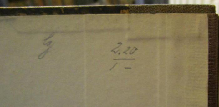 III 80183 2. Ex.: Ivanhoe : a romance (1845);- (unbekannt), Von Hand: Preis; '[.] 2.20/1-'. 
