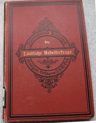 S 3373 : Die ländliche Arbeiterfrage. (1887)