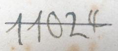 - (NSDAP-Gauarchiv und -museum Südhannover-Braunschweig), Von Hand: Signatur; '11024'. 