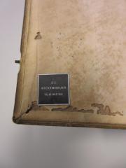 - (J. J. Heckenhauer (Tübingen)), Etikett: Buchhändler; 'J. J. Heckenhauer Tübingen'.  (Prototyp)