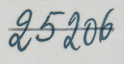 - (NSDAP-Gauarchiv Südhannover-Braunschweig), Von Hand: Signatur; '25206'. 