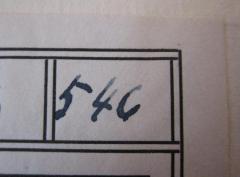 - (Roeder, Baptist;Roeder, Edith), Von Hand: Exemplarnummer; '546'. 