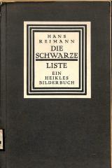 W 3027 : Die Schwarze Liste. Ein heikles Bilderbuch. (1916)