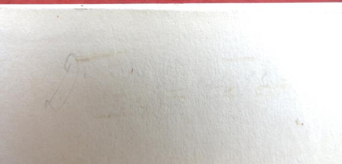 - (unbekannt), Von Hand: ; 'D […]ft'. 
