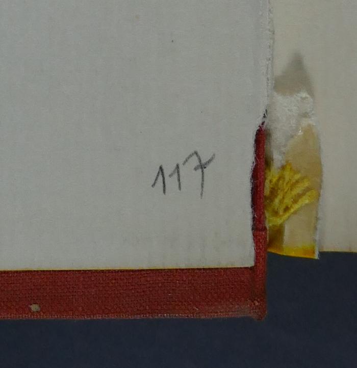 -, Von Hand: Nummer; '117'