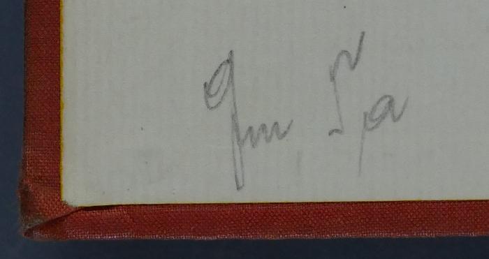 -, Von Hand: Notiz; '[...]'