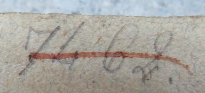 - (unbekannt;Wildmoser, Franz Xaver), Von Hand: Nummer; '7462'. 