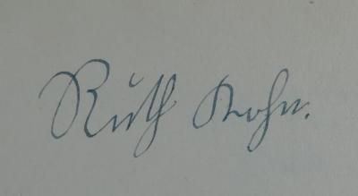 - (Kohn, Ruth), Von Hand: Nummer, Exlibris; 'Ruth Kohn.'. 
