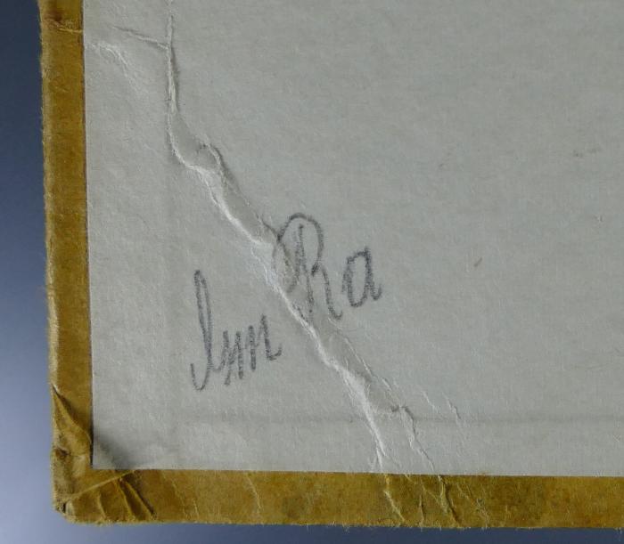 -, Von Hand: ; '[...] Ra   55  '
