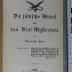296.22 FREI : Die jüdischen Blutmorde von ihrem ersten Erscheinen in der Geschichte bis auf unsere Zeit (1895)