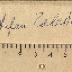 - (Zalecki, Stefan), Von Hand: Autogramm; 'Stefan Zalecki'.  (Prototyp)