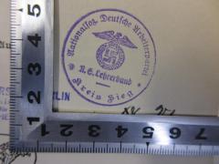 - (Nationalsozialistischer Lehrerbund Kreis Sieg), Stempel: Emblem, Berufsangabe/Titel/Branche, Ortsangabe; 'Nationalsoz. Deutsche Arbeiterpartei *N. S. Lehrerbund* Kreis Sieg'.  (Prototyp)