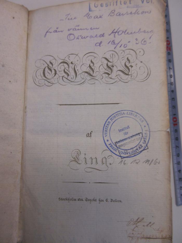  Gylfe. (1814)