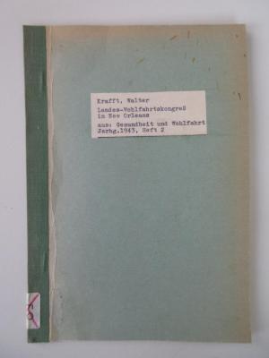 Cm 200 (ausgesondert) : Landes-Wohlfahrtskongreß in New Orleans (1943)