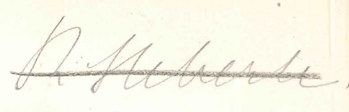 - (Heberle, Rudolf), Von Hand: Autogramm; 'R. Heberle [durchgestrichen]'. ;A 12488 : Kooperationens kapitalfråga : Utredning till Kooperativa Förbundets Fjuguförsta Kongress (1920)