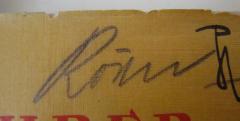 - (Rien[?], [?]), Von Hand: Autogramm, Name; 'Rien'. 